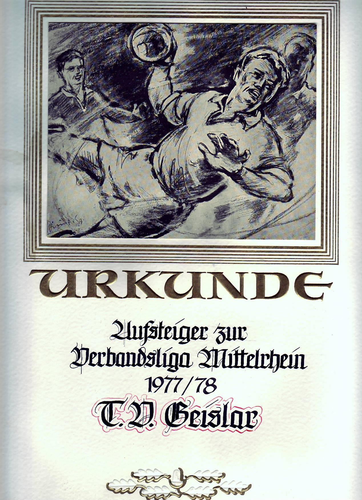 1978 HB Aufstieg Verbandsliga